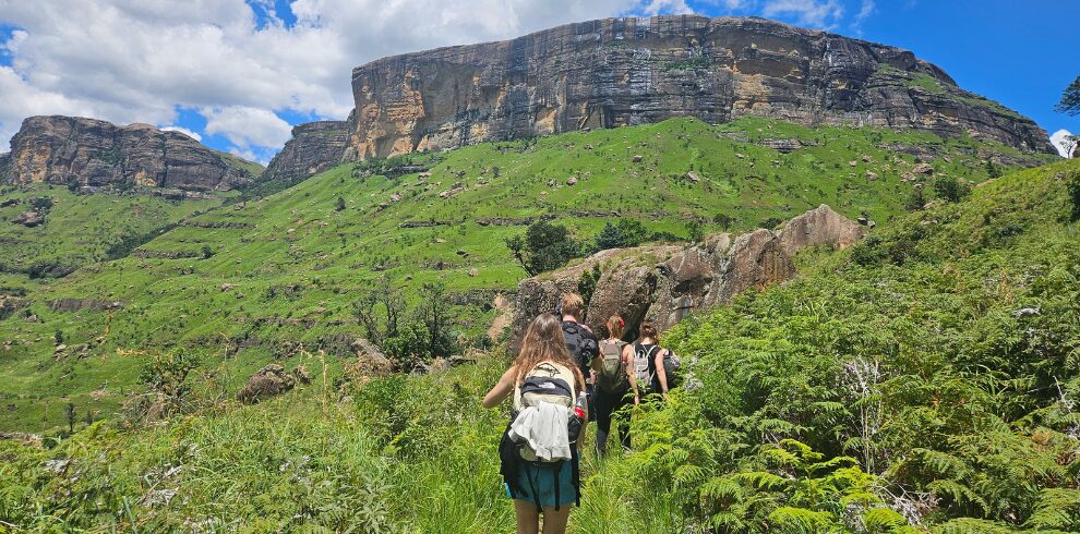 Zuid Afrika Drakensbergen, hike met gewldige uitzichten