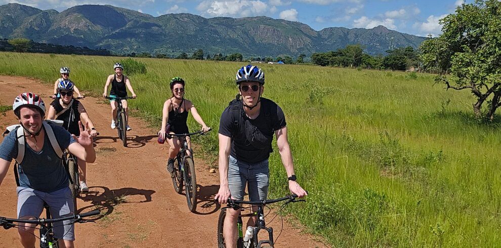 Zuid Afrika Mlilwane fietstocht door de natuur